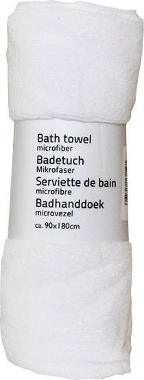 Peshqir banjoje Bath Towel, mikrofibër, 90x180cm, i bardhë