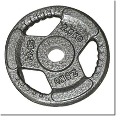 Disk peshe HMS Hammertone Plate, 2.5kg, gri