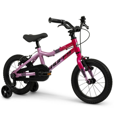 Biçikletë fëmijësh Huffy Literide 14", rrota ndihmëse, rozë
