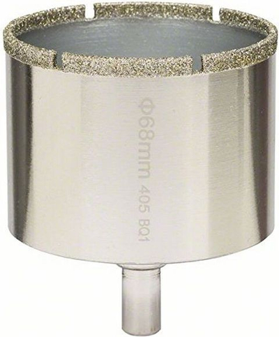 Vrima sharrë Bosch Diamond 2609256C92, 68mm, për gur, metalike