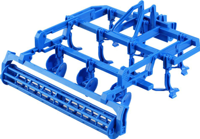 Lodër traktor me pult Amewi RC Tractor With Cultivator, 1:24, bateri LiIon 500mAh, i gjelbër