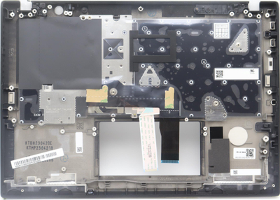 C cover tastierë Lenovo 5M11L59525, layout nordik UK, me ndriçim të pasëm, i zi