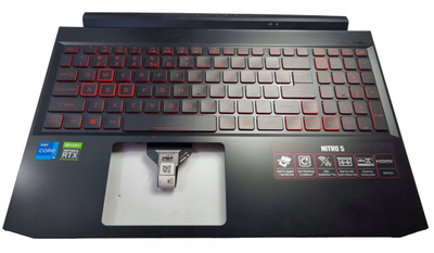Kapak i sipërm Acer me tastierë US INT, origjinal, i zi