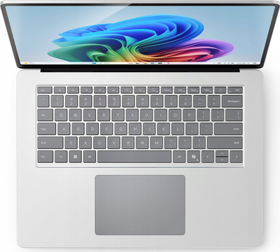 Laptop Microsoft Surface, Snapdragon X Elite, 15", 16GB 256GB, Platinum