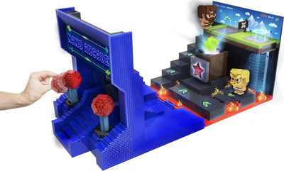 Set figurash Nanobytes Nano Arcade Game Salon 009-8012, koleksionues, shumëngjyrësh