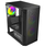Kuti kompjuteri Logic Concept Aramis, Micro ATX, ARGB, e zezë