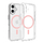 Dviced MagSafe iPhone 16 Clear Case, Pink