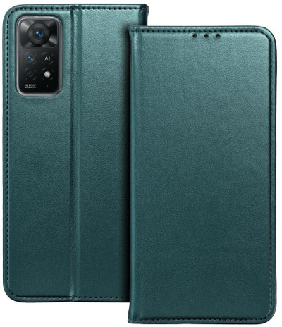 Këllëf libri OEM SMART MAGNETO për Honor X6c, me magnet, ngjyrë e gjelbër e errët