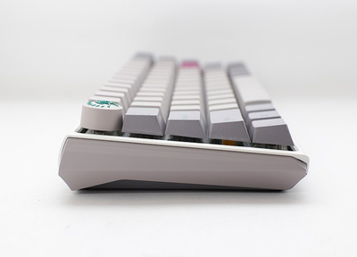 Tastierë lojërash Ducky One 3 SF Mist, 65%, Cherry MX Red, ENG, e hirtë/magenta/e bardhë