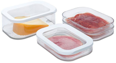 Set enësh magazinimi Mepal Modula 10699553060, 2 L, 2 x 1 L, transparent