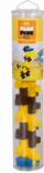 Set ndërtimi PlusPlus BIG Giraffe, 15 copa, tub plastik transparent, shumëngjyrësh