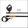 Shkopinj Nordic Walking Nils Extreme NW603, teleskopik, sistem anti-shock, të zinj