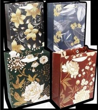 Çantë dhuratash Kalpol Gift Bag, 30x39x12cm, letër 210g, me ca lloj motivesh të përziera