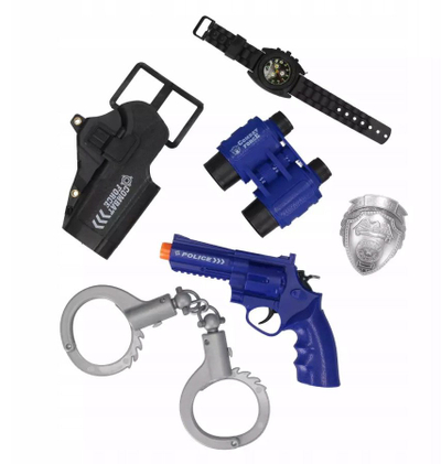 Set lodër policie Mega Creative 569569, role play për kalamaj, shumëngjyrësh