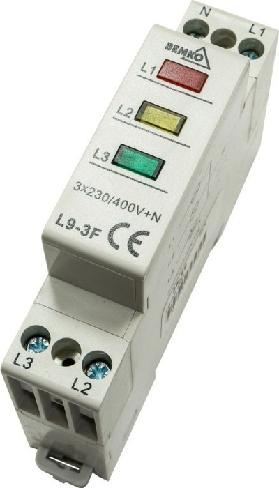 Dritë sinjalizuese LED Schelinger SL9, 3 faza, 230V, shumëngjyrëshe