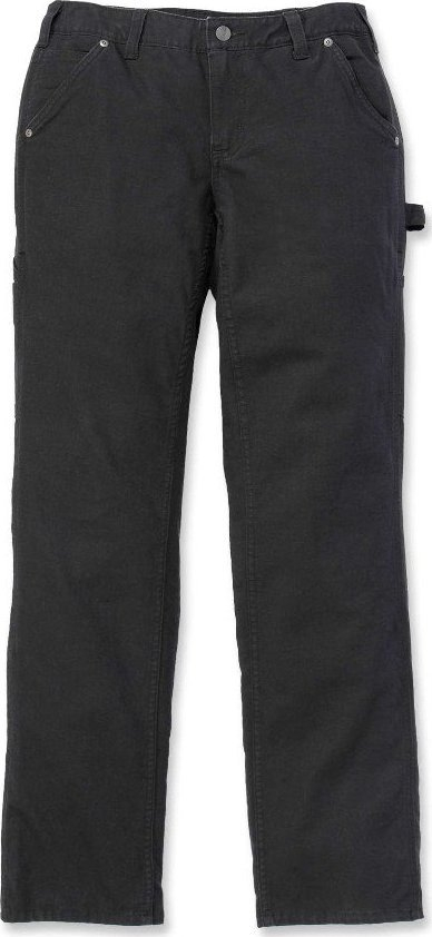 Pantallona cargo Carhartt Original Fit Crawford për goca, madhësia 8, të zeza
