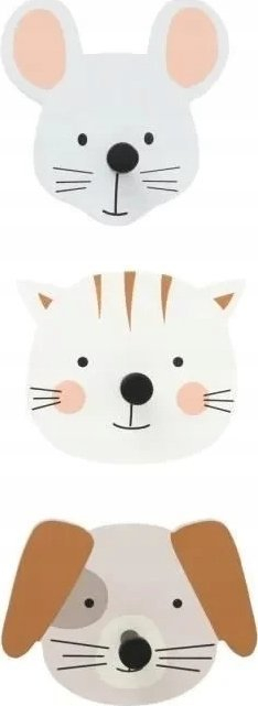 Set varese muri për fëmijë Atmosphera Adoni, 3 copë, 10.5 cm, shumëngjyrëshe