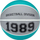 Top basketbolli New Port Basketball Division 1989, masa 5, aqua gri e zi