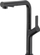 Rubinet kuzhine KFA Duero Design 6623-220-81, me dush tërheqës, i zi mat