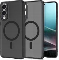 Mbrojtëse telefoni Spigen Ultra Hybrid Mag, MagSafe, për Samsung Galaxy S26, e zezë mat
