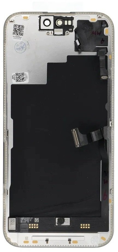 Ekran FixCell për iPhone 15 Pro, Super Retina XDR, me sensor flex, i zi, i rinovuar