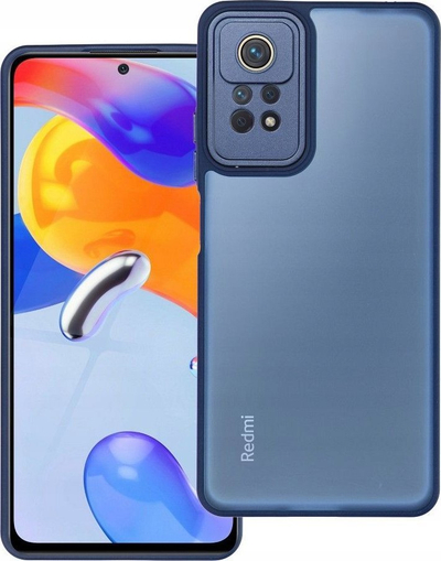 Futrollë variete për Xiaomi Redmi Note 11 Pro, TPU plastike, mbrojtje kamere, blu navy