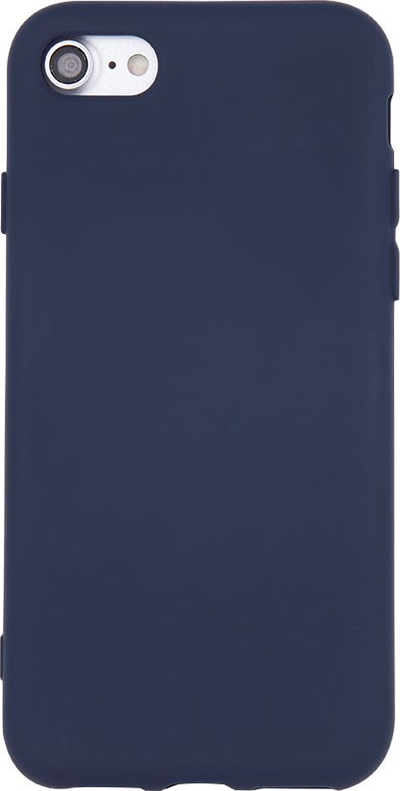 Kapak silikoni për telefon Apple iPhone 11, gel, blu mat