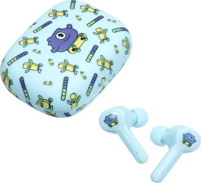Kufje pa tela Monster Jellie YLFS-06BT, Bluetooth 5.0, TWS, blu