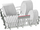 Enëlarëse e integruar Whirlpool WH6IC11BS7LA0, 44.8 cm, 11 sete, 9 programe, klasa C, e zezë