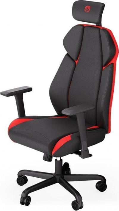 Karrige gaming Endorfy Meta RD me mekanizëm sinkron, komplet me tapet për dysheme, e zezë me të kuqe