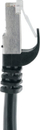 Мрежен кабел Schwaiger CAT6, S/FTP, 2.5m, црн