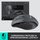 Mouse pa tela Logitech M705 Marathon, USB, ergonomik, gri