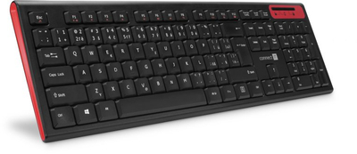 Tastierë pa tela CONNECT IT CKB-3000-CS, multimedia, layout CZ SK, e zezë