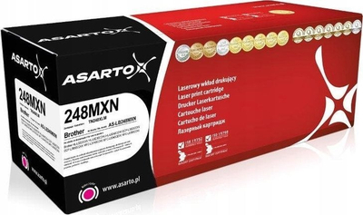 Toner Asarto për Brother TN248XLM, magenta, rendiment i lartë
