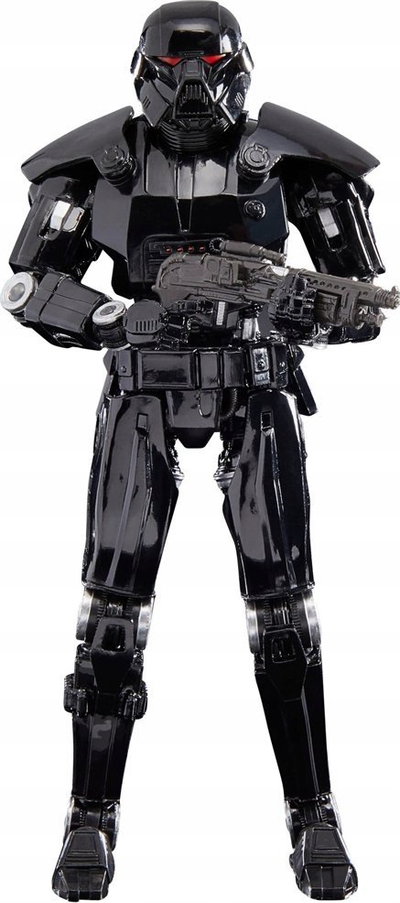 Figurë aksion Star Wars The Black Series Dark Trooper, 15cm, me gjëra shtesë, e zezë