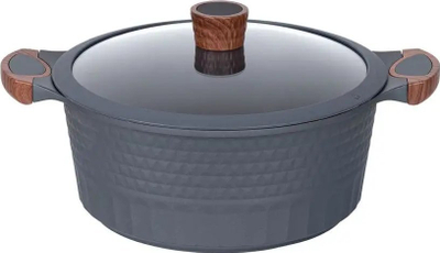 Tigan me kapak Resto Casserole D28cm, 6.6L, i zi
