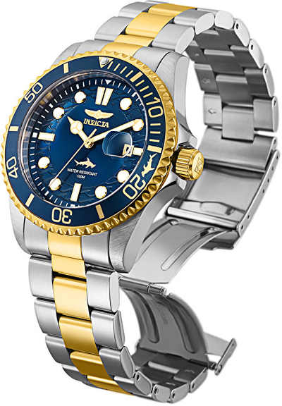 Orë për meshkuj Invicta Pro Diver Quartz 30021, dyngjyrëshe