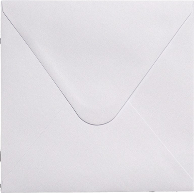 Бела хартиена ковертa, 125x155mm, 100g, 500 парчиња