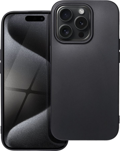 Këllëf telefoni Forcell Soft, për iPhone 15 Pro, silikoni, transparent