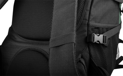 Shpinore turistike NEO TOOLS 84-328, 30L, trekking, jeshile e zezë