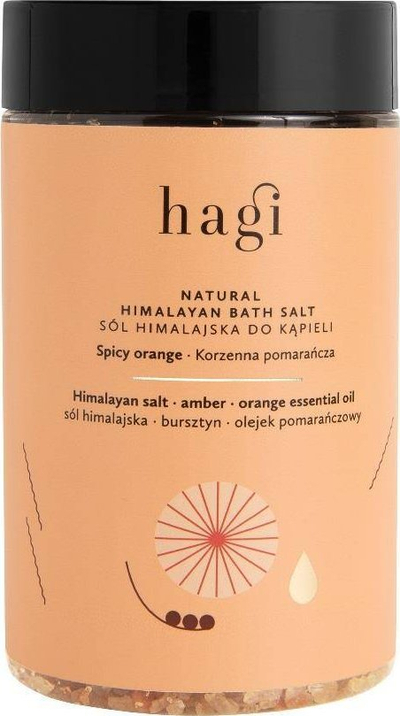 Сол за бања Hagi Bath Salt Spicy Orange, 480g