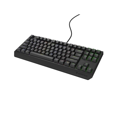 Tastierë mekanike Genesis Thor 230 TKL, Outemu Red, RGB, e zezë