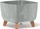Vazo dekorative GRACIA Square Concrete Effect, 29 cm, gri