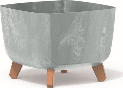 Vazo dekorative GRACIA Square Concrete Effect, 29 cm, gri