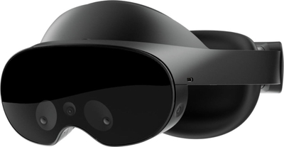 Syze VR Meta Quest Pro me kontrollorë, ngjyrë e zezë