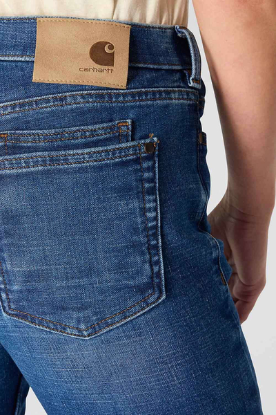 Xhinse Carhartt Essential për goca, Rugged Flex, madhësia 16, blu