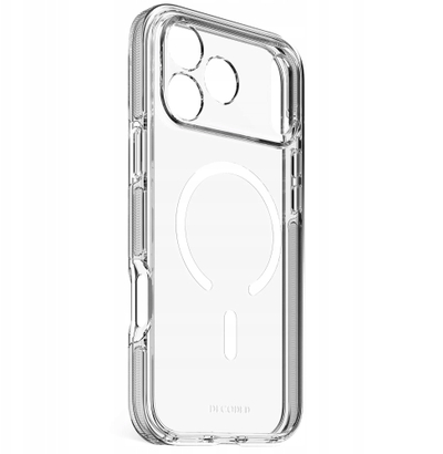 Mbulesë telefoni Decoded MagSafe DropTec për iPhone 17 Pro, transparente