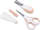 Set për kujdesin e thonjve për bebe Nuvita Baby Body Care, gërshërë dhe prerëse thonjsh, hipoalergjik