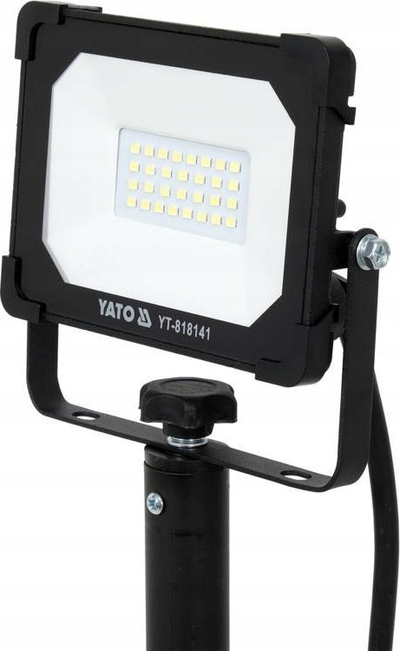 Рефлектор ЛЕД со статив Јато YT-818141, 20W, 1900 lm, црн