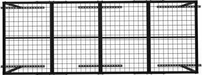 Рафтов тавански Ergosolid Strong Garage SG38B, капацитет 250kg, челик, црн